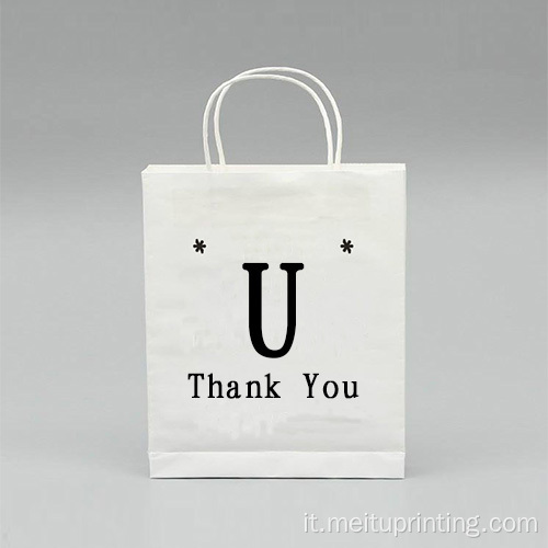 Shopping Paper Bag Supermercato Portatile